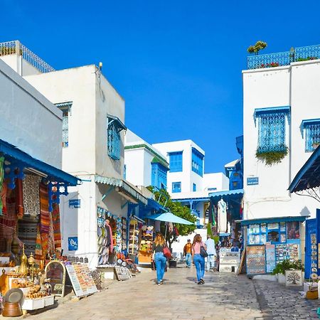 Jolie Maison Au Centre De Sidi Bou Said Exterior foto