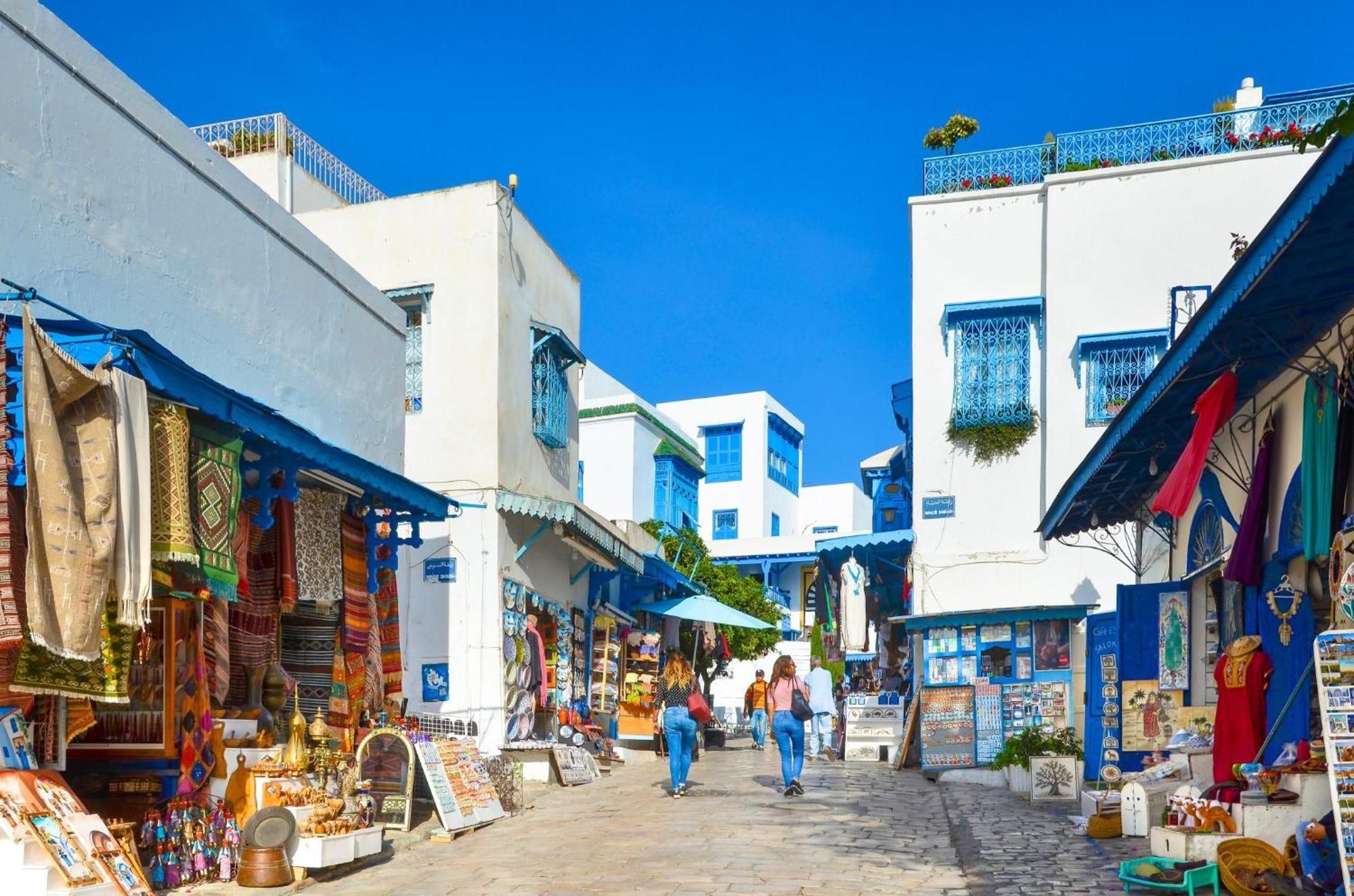 Jolie Maison Au Centre De Sidi Bou Said Exterior foto