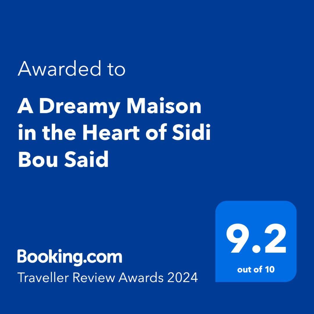 Jolie Maison Au Centre De Sidi Bou Said Exterior foto